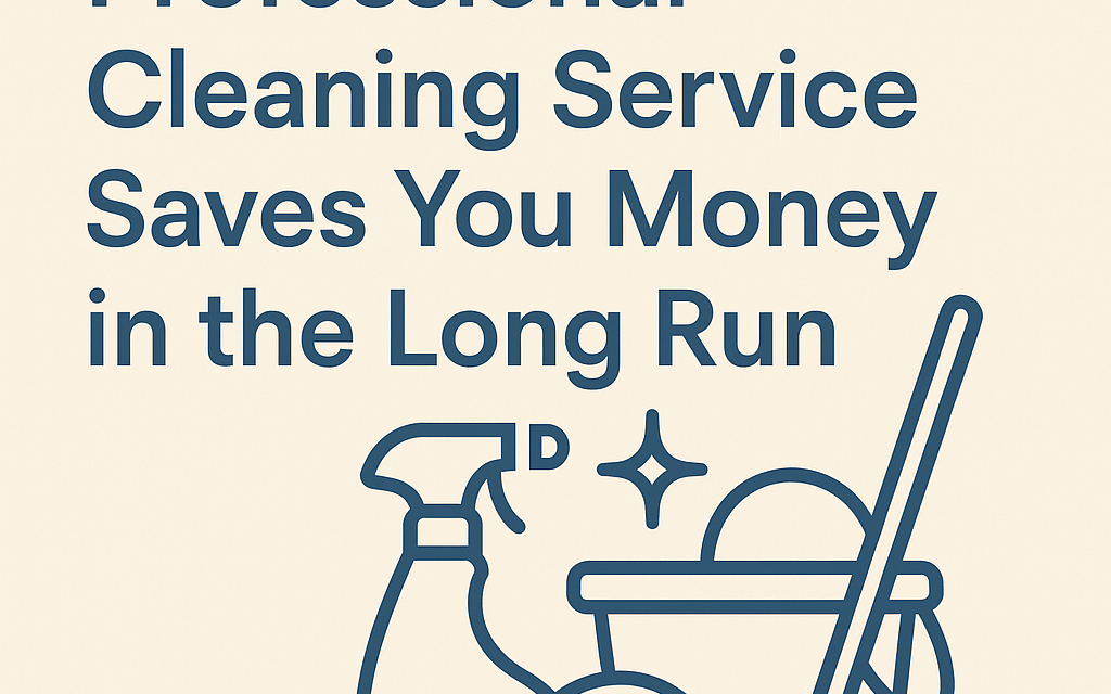 Why Hiring a Professional Cleaning Service Saves You Money in the Long Run