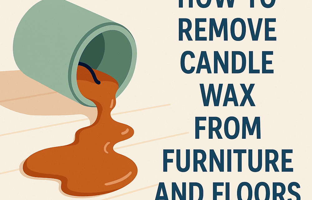 How to Remove Candle Wax from Furniture and Floors