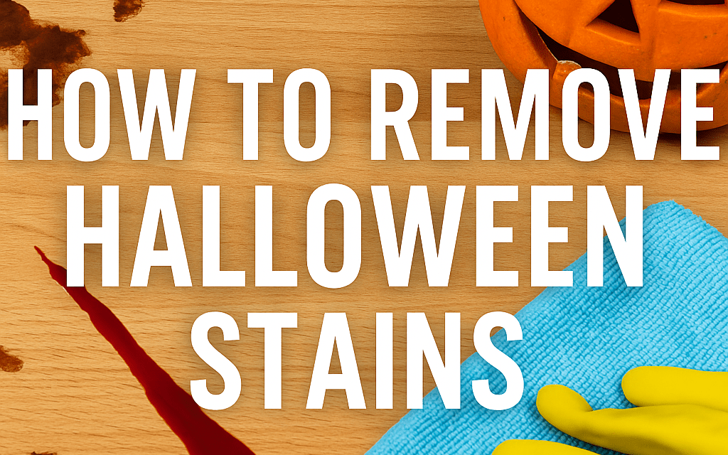 How to Remove Halloween Stains: Chocolate, Fake Blood, and Makeup